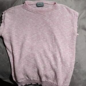 80's Pretty In Pink Sweater